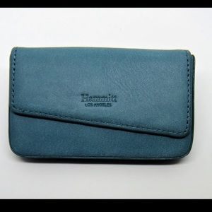 Hammitt Jean Card Holder in Belize Blue